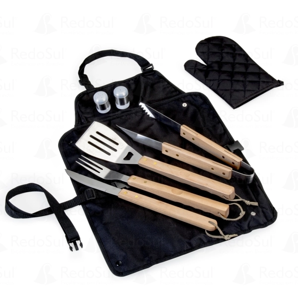 Kit Churrasco personalizado 8 Peças Kit Churrasco personalizado 8 Peças