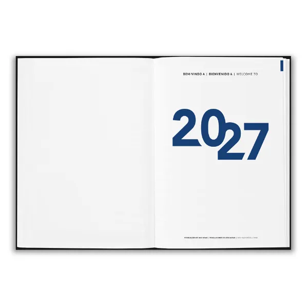 Agenda personalizada diária aspiral 21 x 15 cm Agenda personalizada diária aspiral 21 x 15 cm