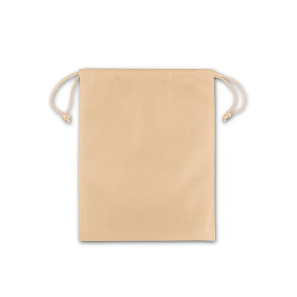 Sacola mochila tamanho media em non-woven (60 g/m²) termo-selado Sacola mochila tamanho media em non-woven (60 g/m²) termo-selado