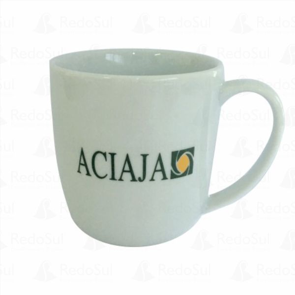 Caneca personalizada em porcelana 360 ml