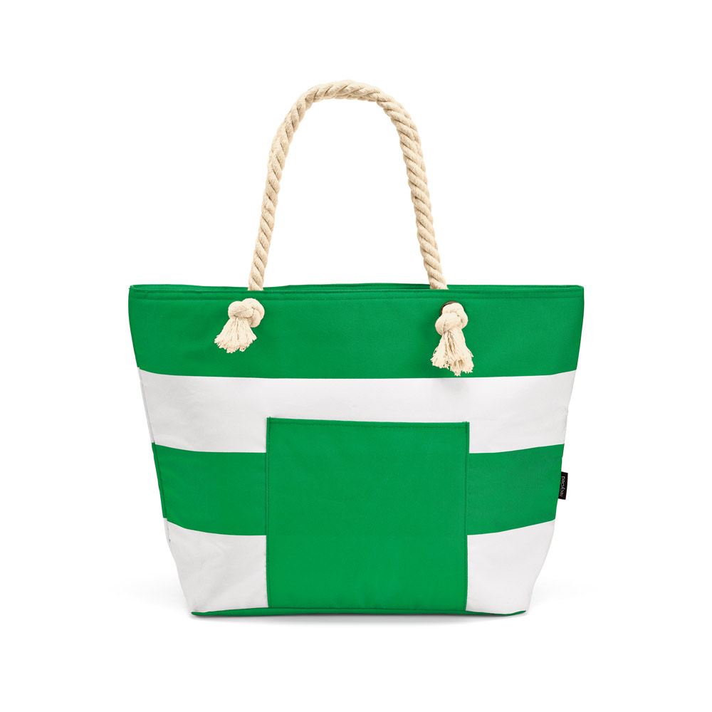 Sacola térmica personalizada 15 litros em poliéster reciclado