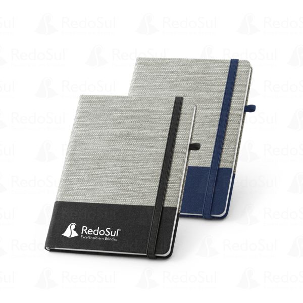 RD 93268-Caderno tipo Moleskine Personalizado 15 x 21 cm