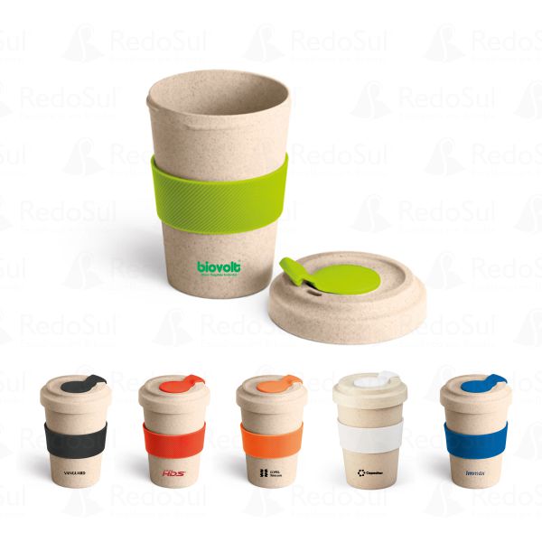 RD 94638-Copo para Viagem Personalizado 500 ml de Fibra de Bambu