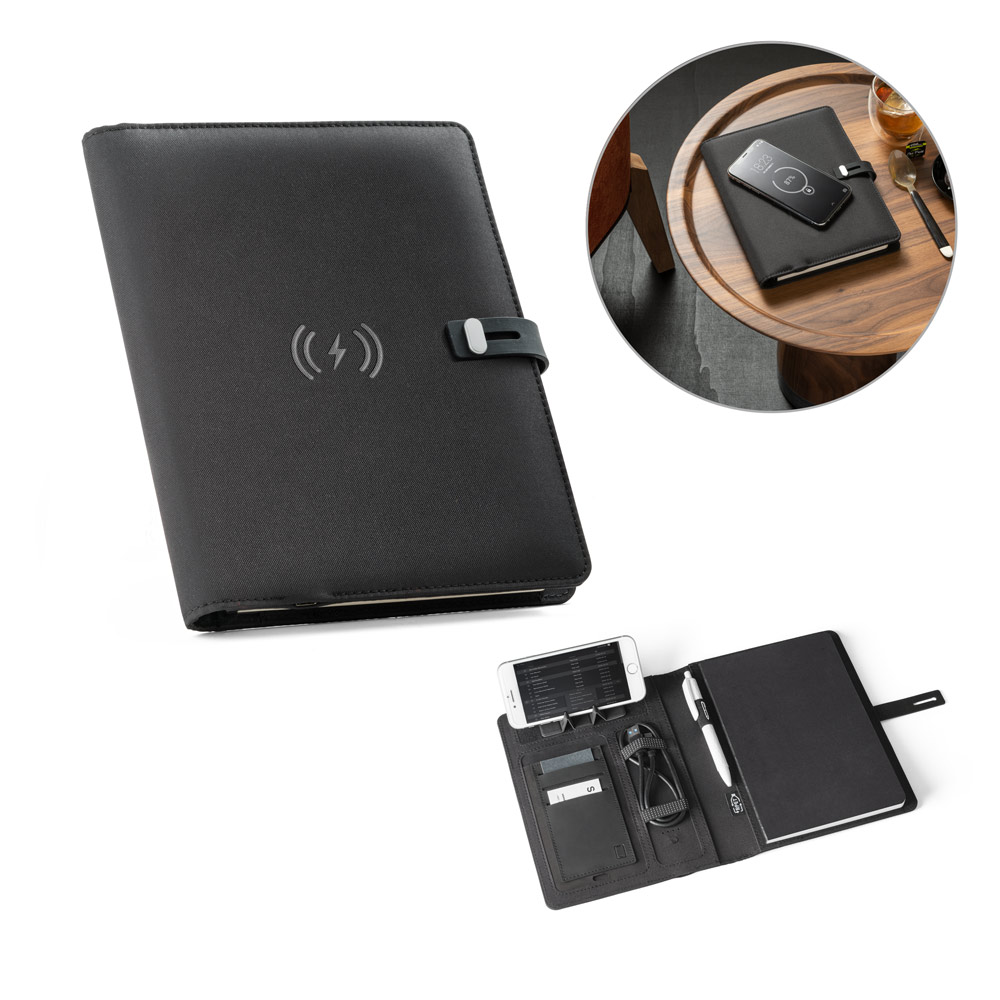 RD 53581-Pasta personalizada com carregador wireless