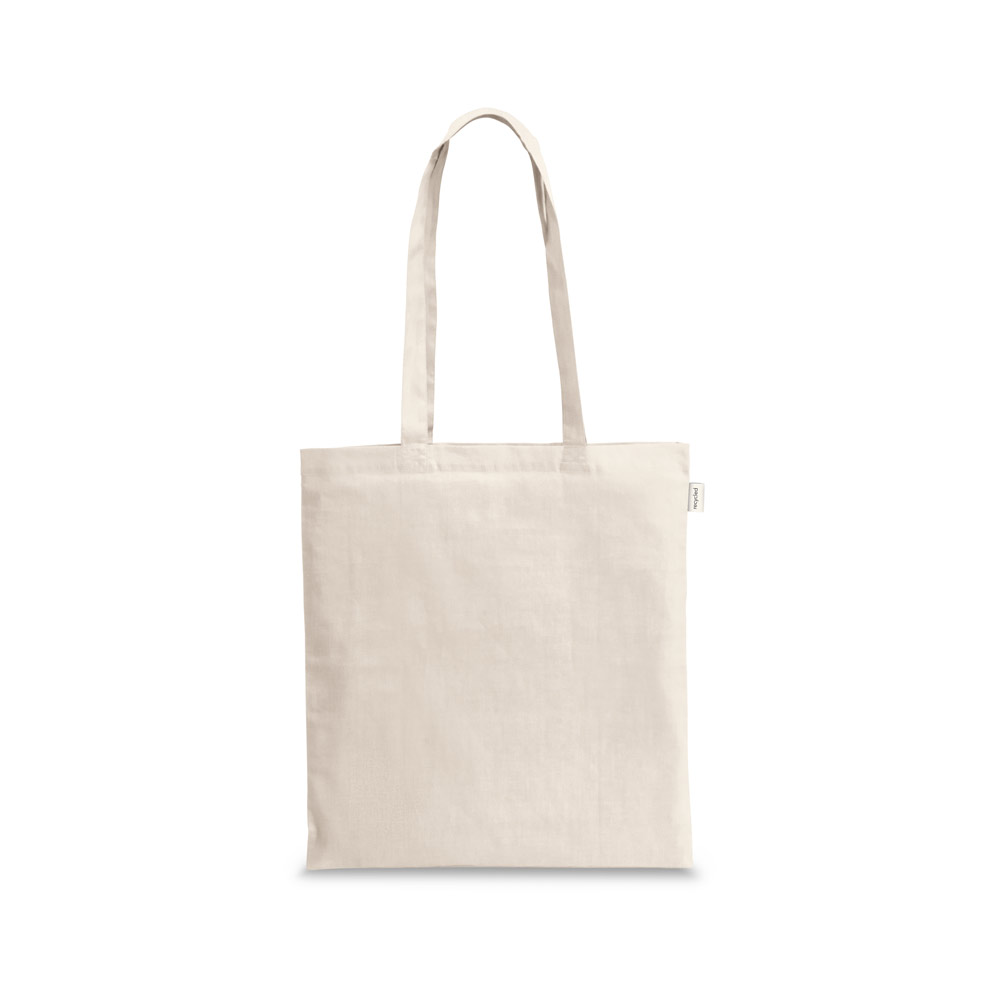 Sacola Personalizada em algodão reciclado 38 x 42 cm