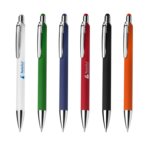 RD 3820-Caneta Metálica Personalizada com Touch