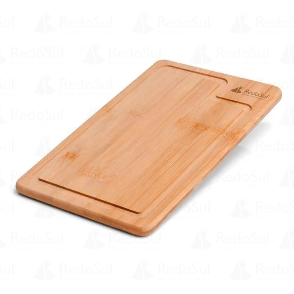 Tábua para Churrasco personalizada em Bambu com 32 x 20 cm