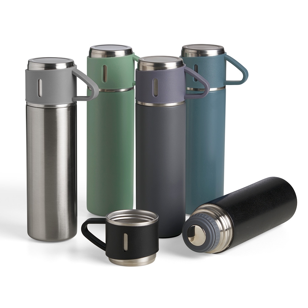 Garrafa térmica personalizada 450 ml em inox