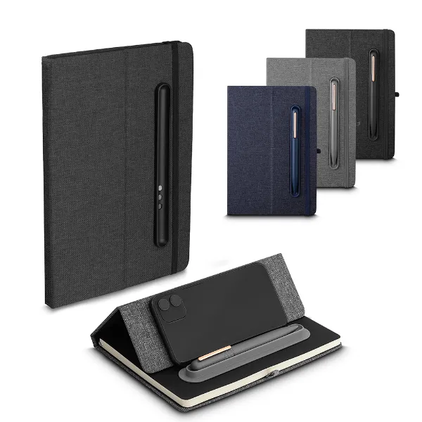 Caderno Personalizado de Anotações ecológico 21 x 14 cm