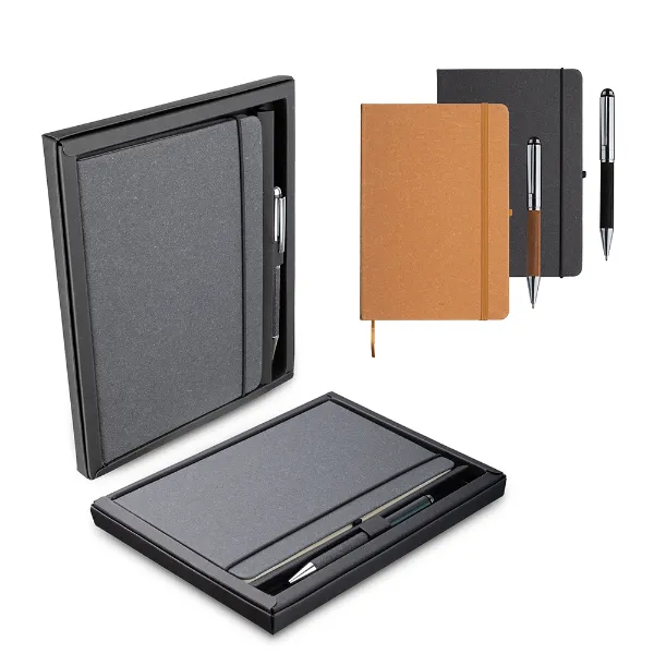 Kit Caderno e caneta personalizados