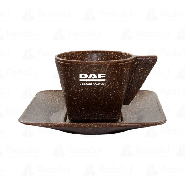 Xícara Personalizada eco fibra de coco