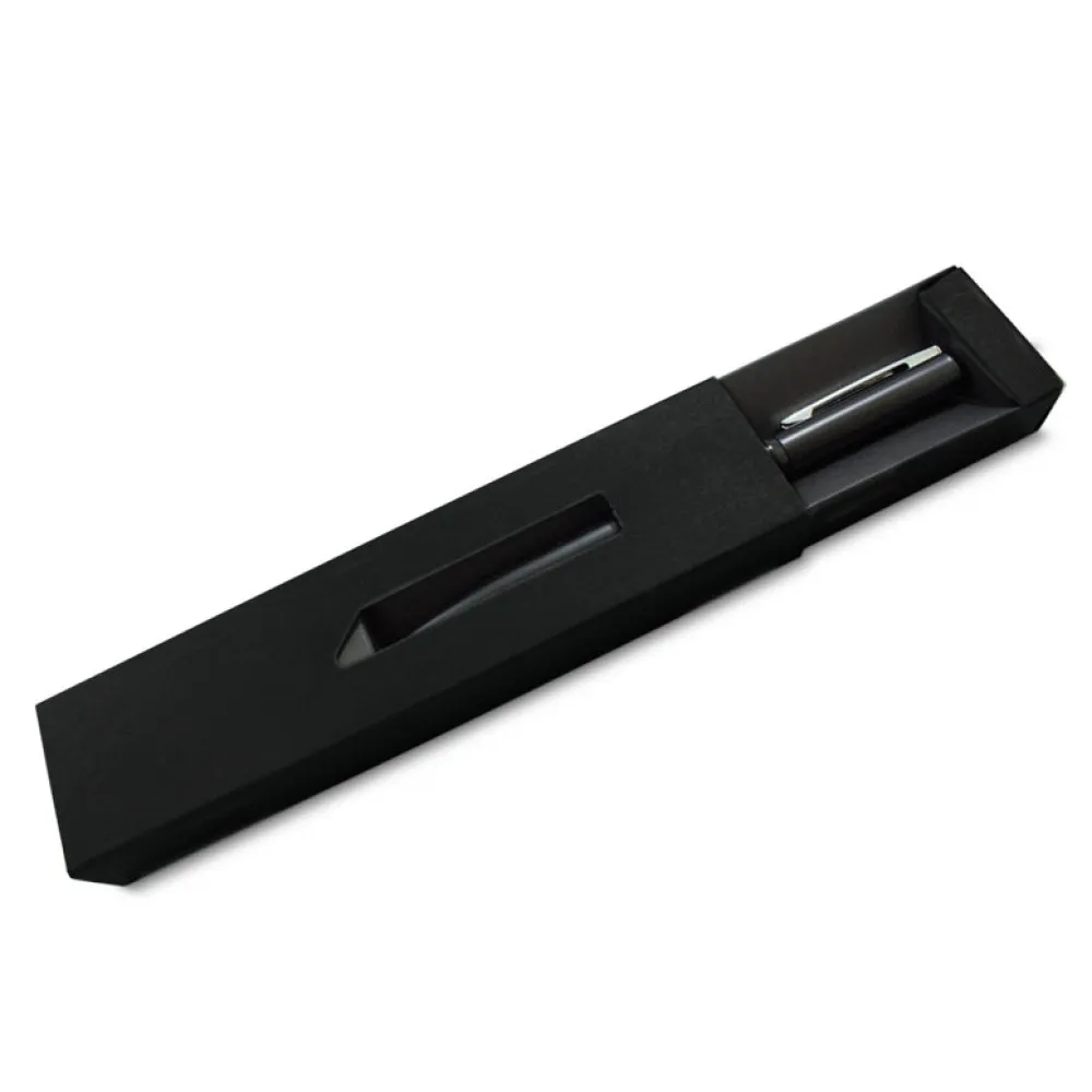 RD EM1640-Estojo para caneta em papelão preto RD EM1640-Estojo para caneta em papelão preto