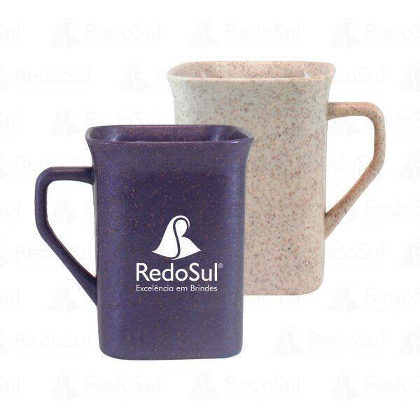 Caneca Quadrada Personalizada Green Colors 250ml