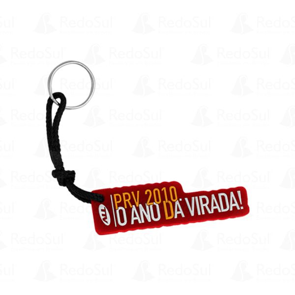 Chaveiro Emborrachado Personalizado