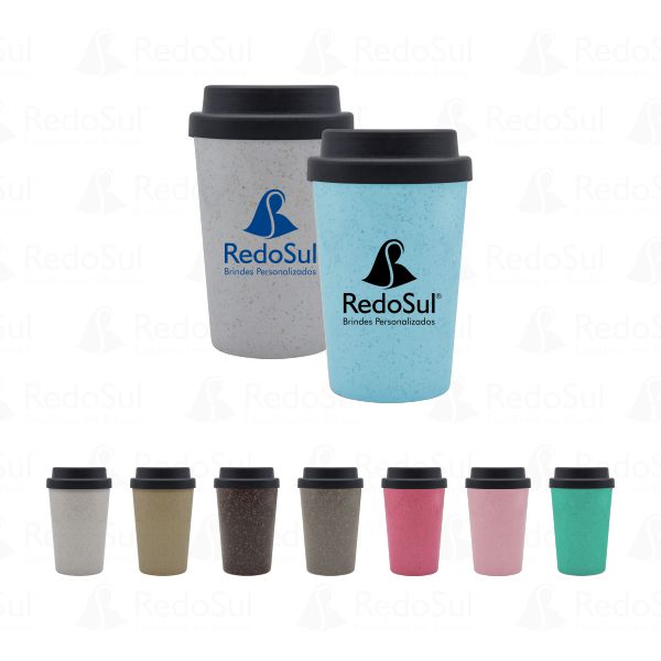 RD 8108596-Copo de Café Personalizado ecológico com raspa de bambu