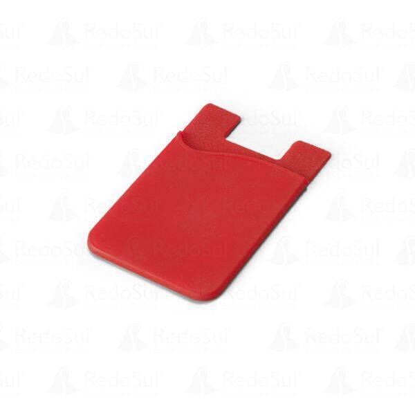 Porta Cartão Personalizado para Smartphone em Silicone